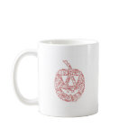 JACK-O-LANTERN made of Skeletons Coffee Mugs