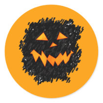 Jack O Lantern Monster stickers by HalloweenSpirit Jack O Lantern Monster stickers