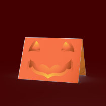Jack-o-lantern Party Invitations Cards Halloween cards