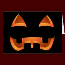 Jack-o-lantern Party Invitations Cards Halloween cards