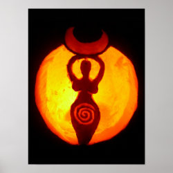 Jack-o-Lantern Poster print