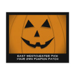 Jack-O-Lantern Pumpkin Graphic Customizable Flyer