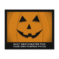 Jack-O-Lantern Pumpkin Graphic Customizable Flyer