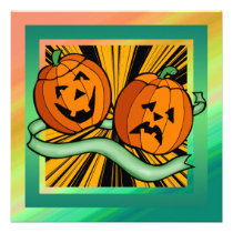 Jack O Lantern Pumpkin Halloween Party Invitation invitations