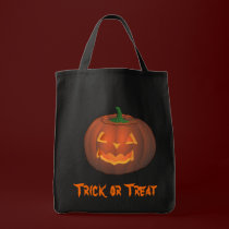 Jack-o-lantern Tote Bag Halloween Pumpkin Bag bags