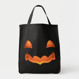 Jack-o-lantern Tote Bag Halloween Pumpkin Bag bag