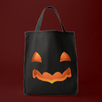 Jack-o-lantern Tote Bag Halloween Pumpkin Bag bags