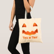 Jack-o-lantern Tote Bag Halloween Pumpkin Bag bags