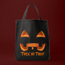 Jack-o-lantern Tote Bag Halloween Pumpkin Bag bags