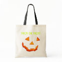 Jack-o'-Lantern Trick-or-Treat bag