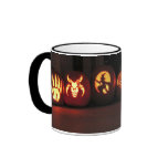 Jack-o-lanterns, Have a Creepy Halloween! mugs