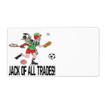 Jack Of All Trades Shipping Labels