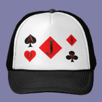 Jack Of Diamonds Playing Cards hats