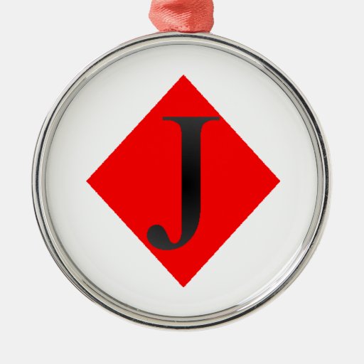 jack of diamonds playing cards metal ornament zazzle i ll be home for christmas cd