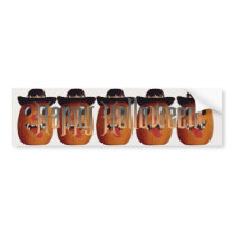 Jack O'Lantern bumper stickers