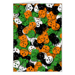 Jack o'Lantern Confetti Card