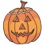 Jack O'Lantern Ornament Photo Cut Out