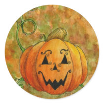 Jack O'Lantern Sticker