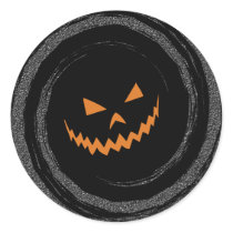 Jack OLantern Swirl Stickers