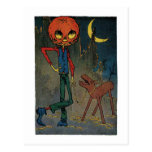 Jack Pumpkinhead With A Sawhorse Postcard