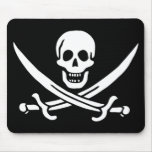 JAck Rackam Pirate Flag Mouse Pad