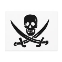 Jack Rackham-Black Post Cards