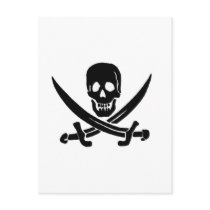 Jack Rackham-Black Post Cards