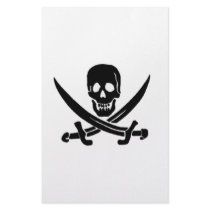 Jack Rackham-Black stationery