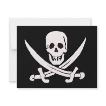 Jack Rackham-White Custom Invitation