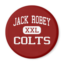 Jack Robey - Colts - Junior - Pine Bluff Arkansas Refrigerator Magnets
