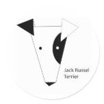 jack russel terrier stickers