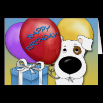 Jack Russell Birthday Card cards