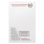 Jack Russell Christmas Wishes Stationery