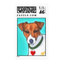 Jack Russell CRASH~stamp