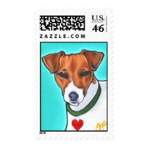 Jack Russell CRASH~stamp