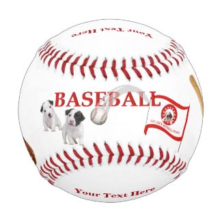 Jack Russell - Cute Play Ball Design - Baseball
