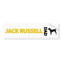 Jack Russell Dad bumper stickers