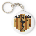 Jack Russell Dad Keychain
