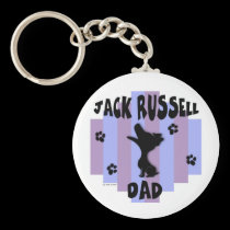 Jack Russell Dad Keychain keychains