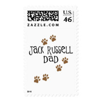 Jack Russell Dad Stamps