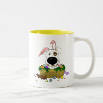 Jack Russell Happy Easter Mug mugs
