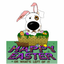 Jack Russell Happy Easter Sculpture photo sculptures