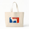 Jack Russell Major League Dog Bag by dogsilhouettes Jack Russell Major League Dog Bag