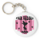 Jack Russell Mom Keychain