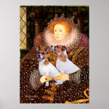Jack Russell Pair - Queen Print