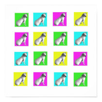 Jack Russell Pop Art Poster posters by karlachameleon Jack Russell Pop Art Poster posters