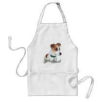 Jack Russell Portrait aprons
