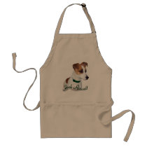Jack Russell Portrait aprons