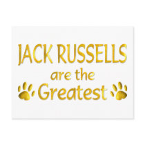 Jack Russell postcards
