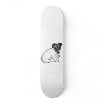 Jack Russell puppy 10 weeks old Skate Board